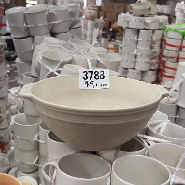搪瓷微瑕外贸陶瓷3788