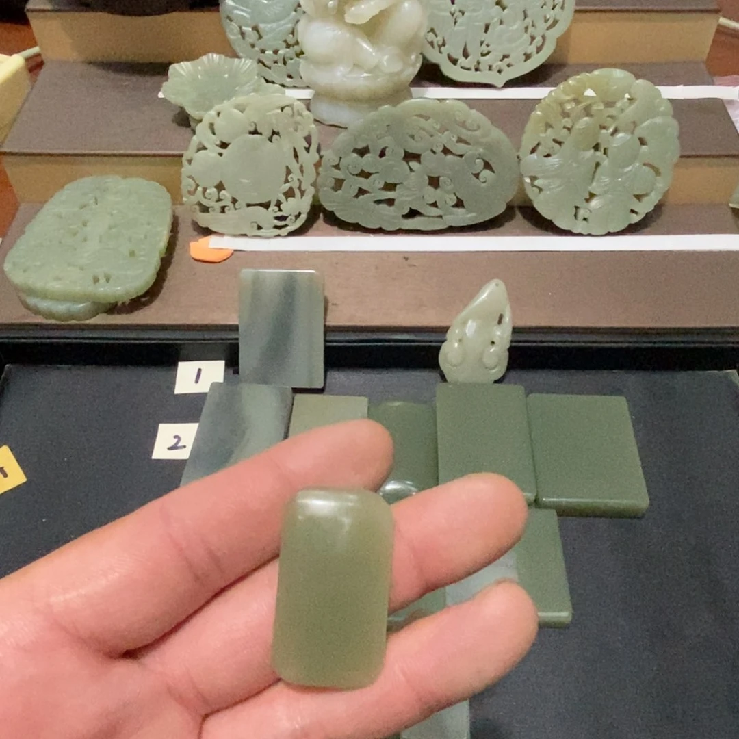 和田玉未镶嵌颈饰米****315