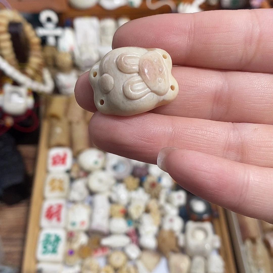 把件鹿骨无***宙M16趴趴兔驼骨