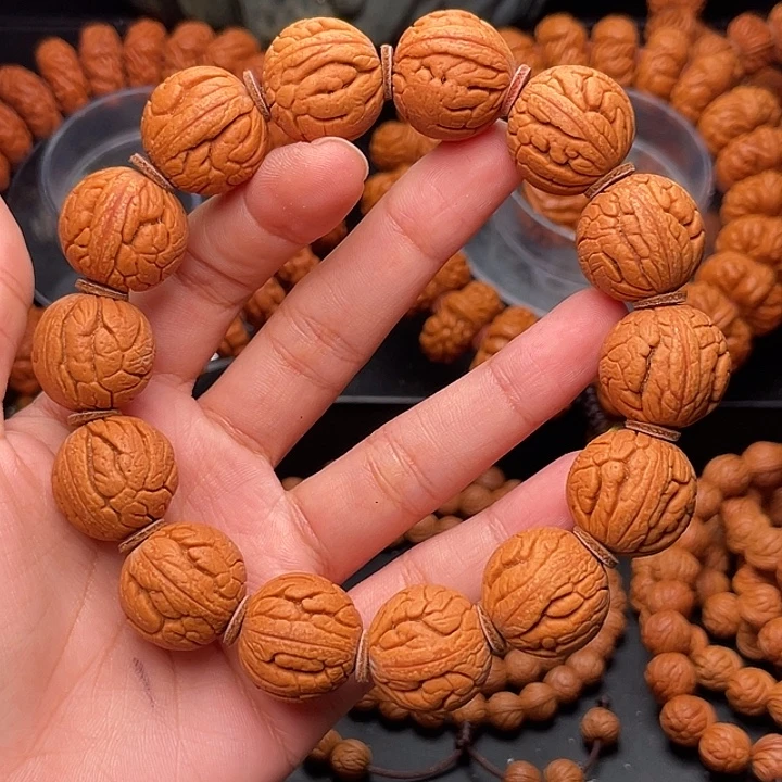 手串桃核精品金丝龙珠2.0
