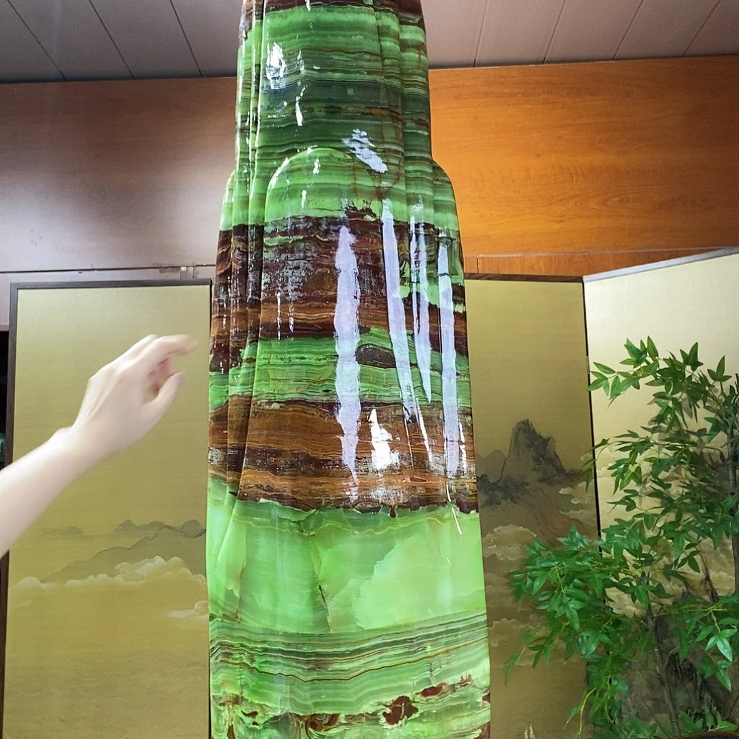 石材高141山水摆件