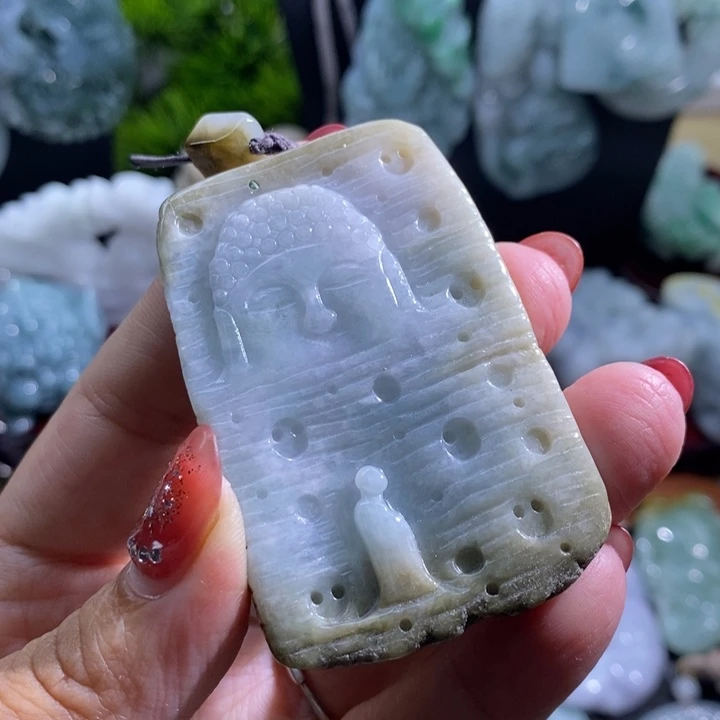 【闪购商品】颈饰未镶嵌翡翠佛