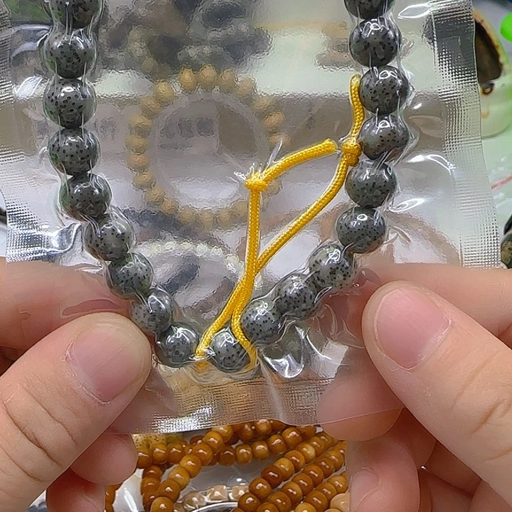 手串星月菩提26传说绿星月菩提9圆手持