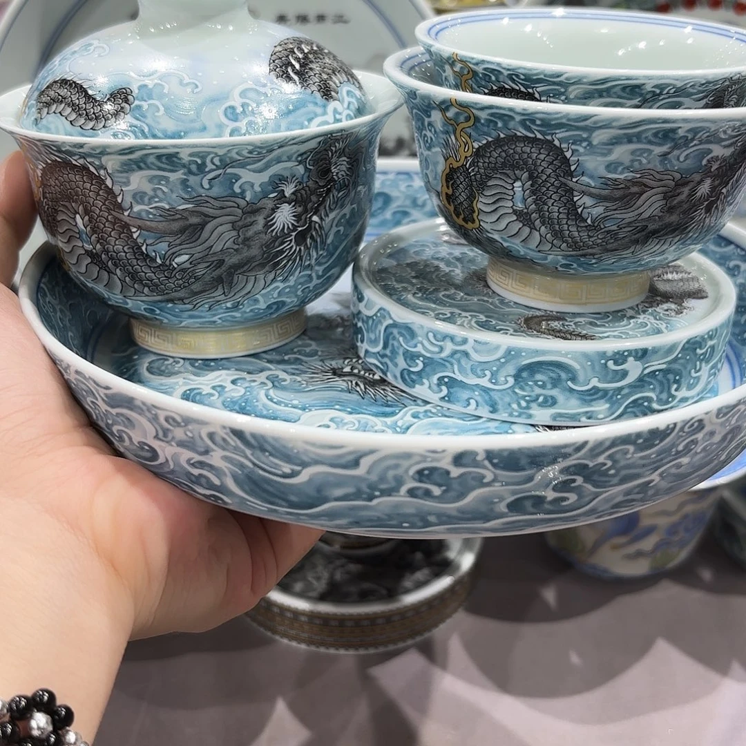 瓷片景德镇瓷器精品展示