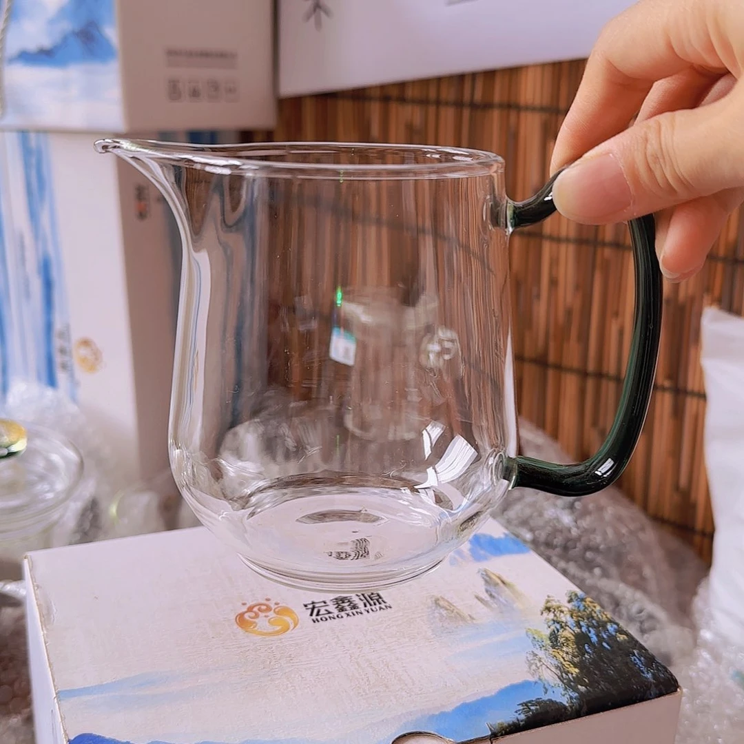 高硼硅玻璃茶水分离款瑕疵G432绿7.8