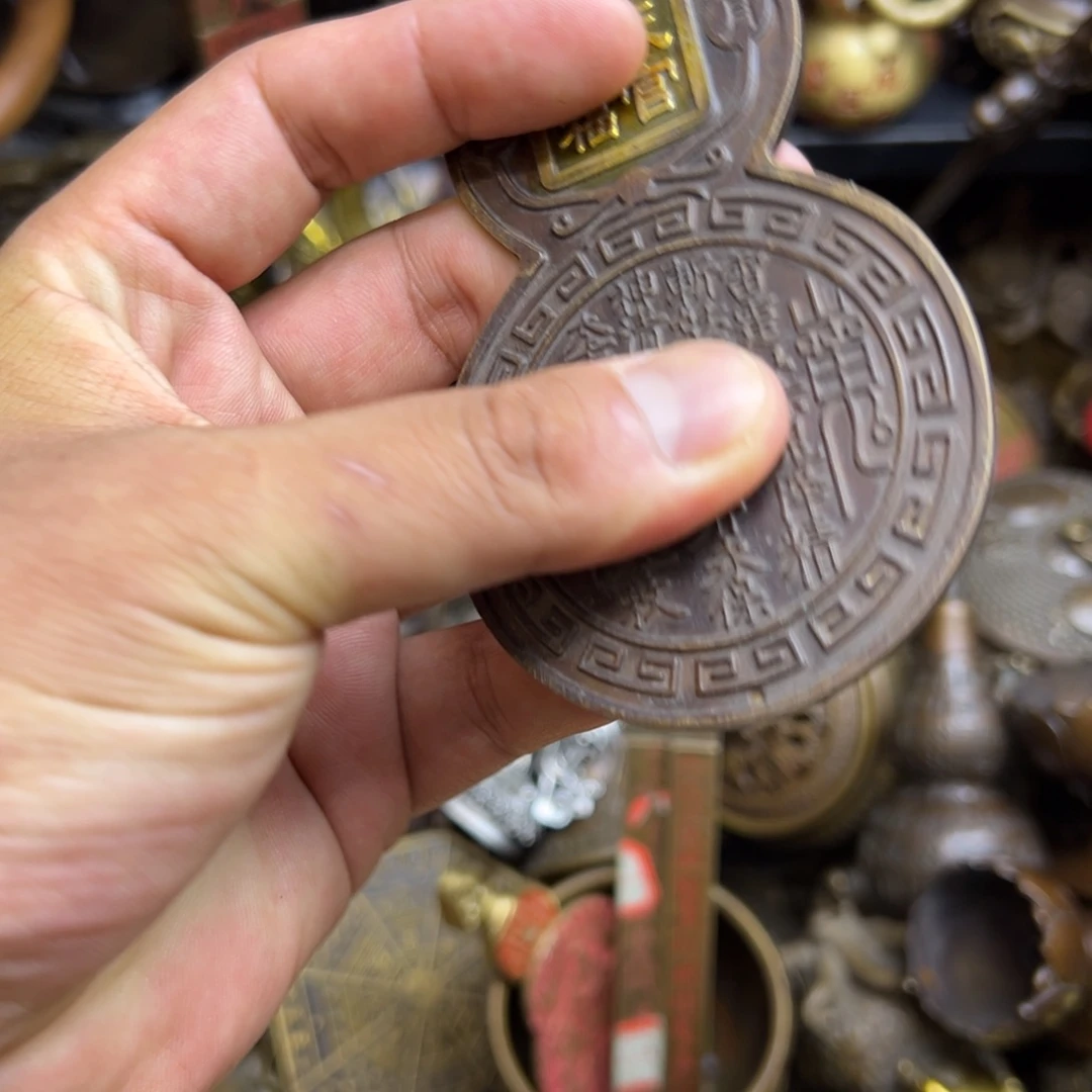 百万古铜工艺品摆件