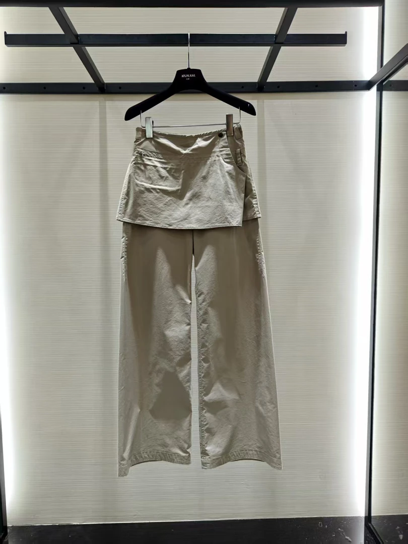 MO新款宽松工装风休闲百搭直筒休闲裤  XM2561601