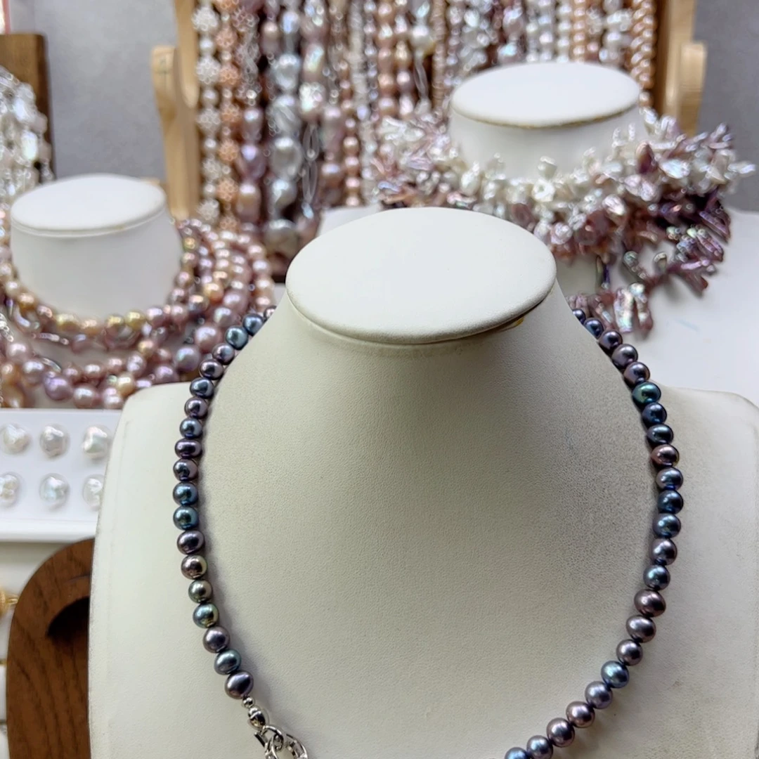 玖***珑手链合金淡水珍珠