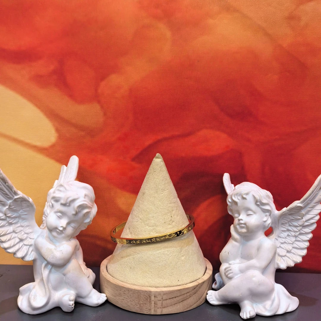 铜合金手镯 22号金色窄款希拉创意手镯时尚简约素圈