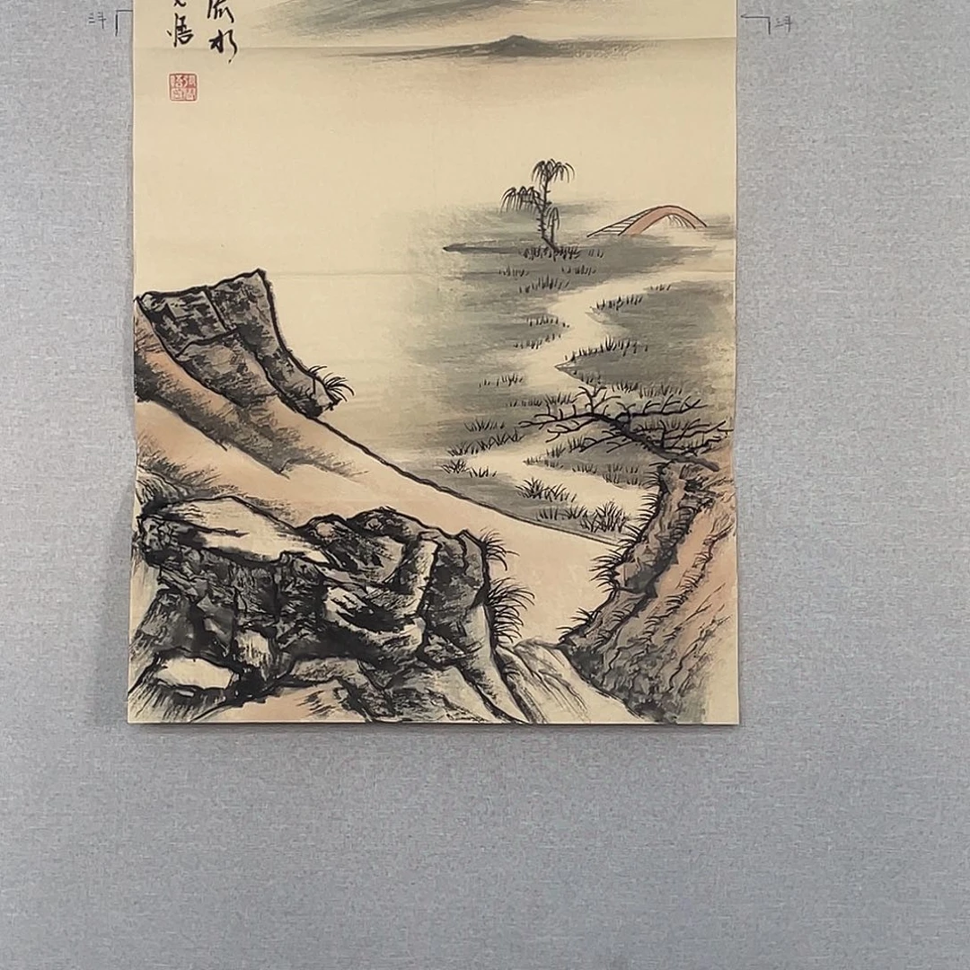 国画山水画作品欣赏7