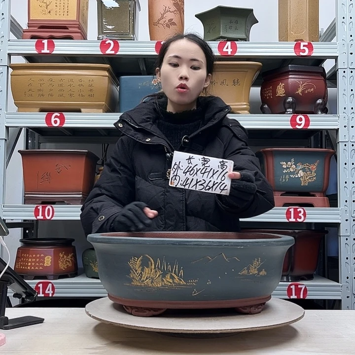 花盆紫砂紫砂花盆