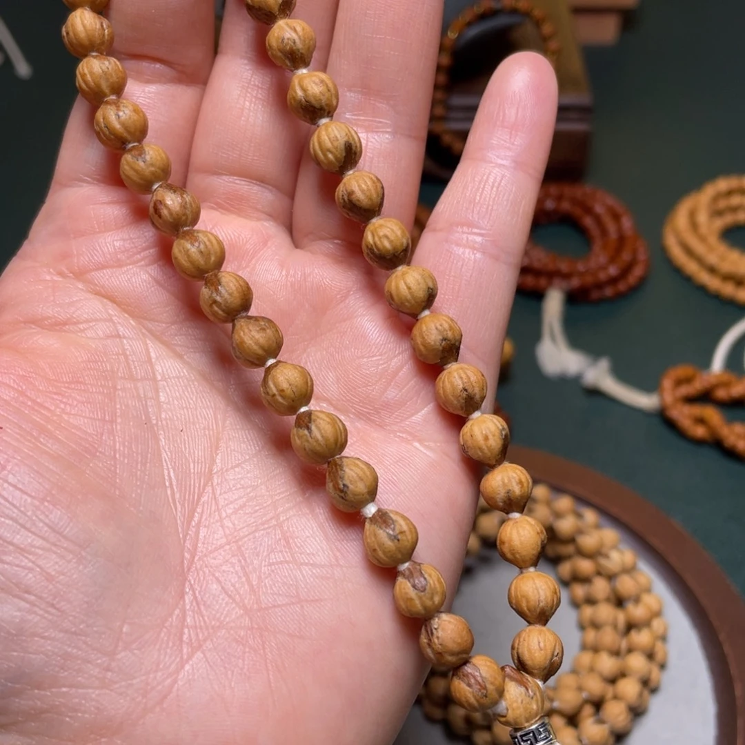 柏香籽/百香籽吊坠圣火莲花手持