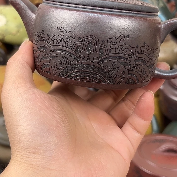 茶壶紫砂紫砂壶微瑕划痕