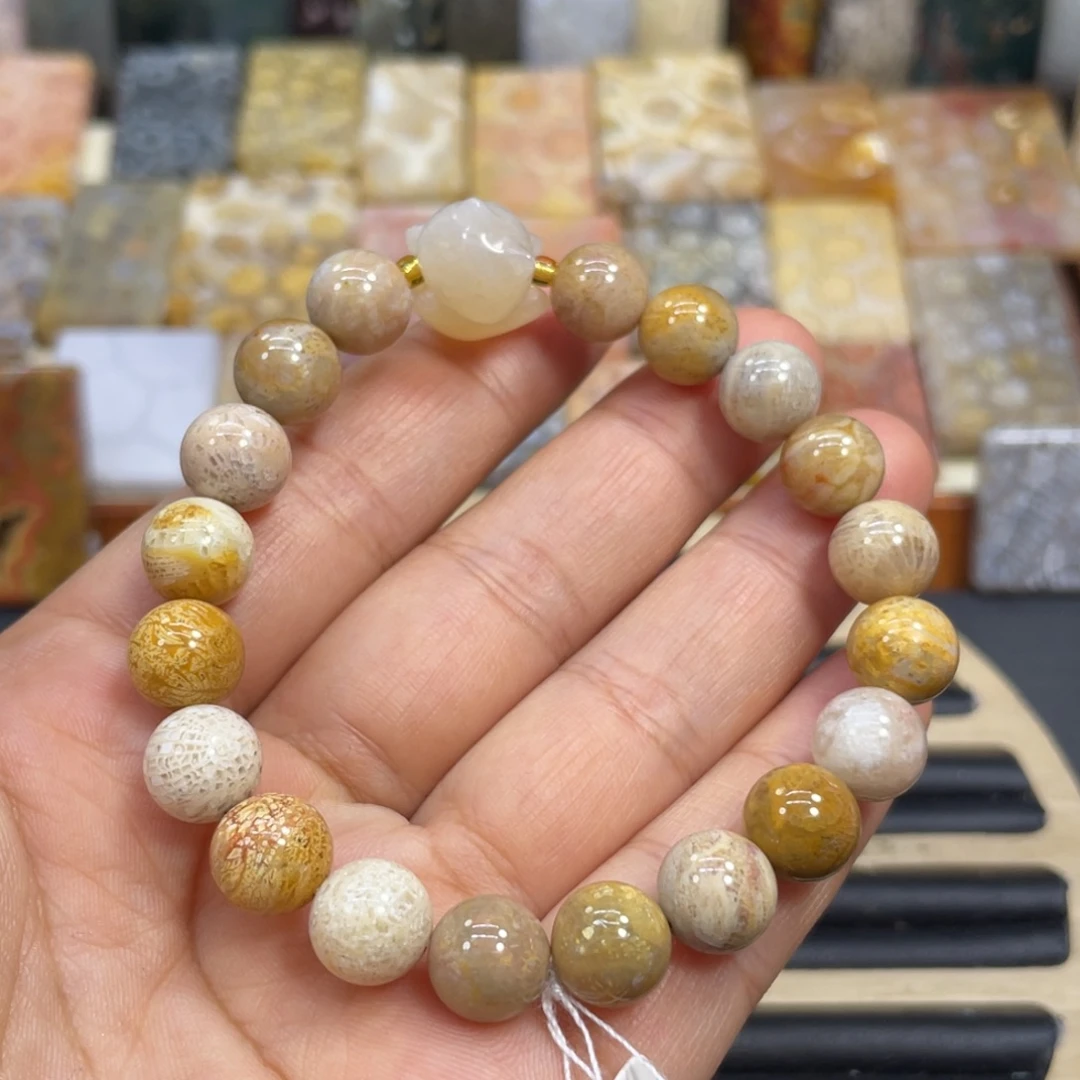 硅化玉未镶嵌颈饰k2