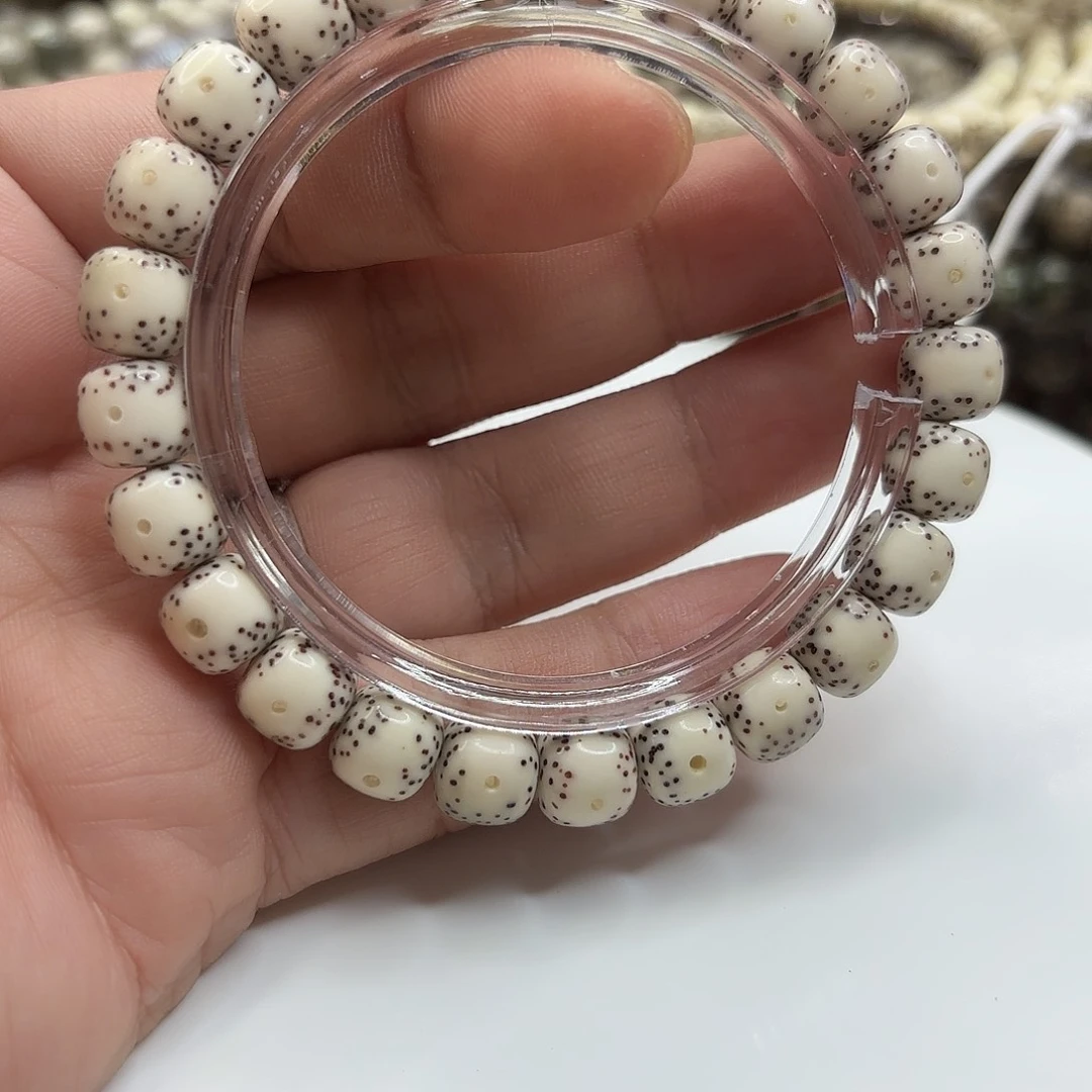 星月菩提手串98通体大留白