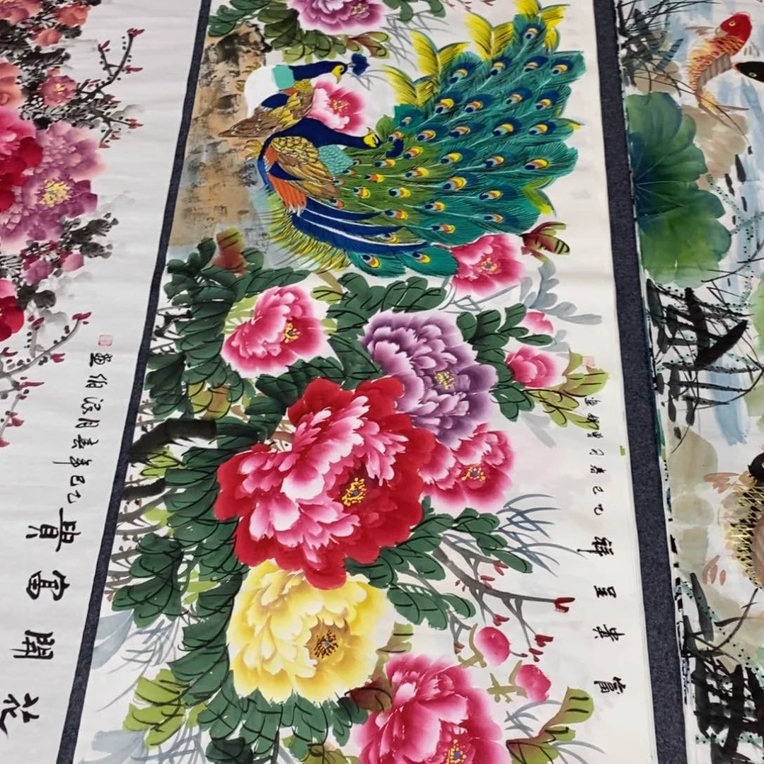 国画180✖️70画画画画画
