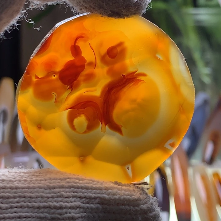 玛瑙/玉髓颈饰未镶嵌134