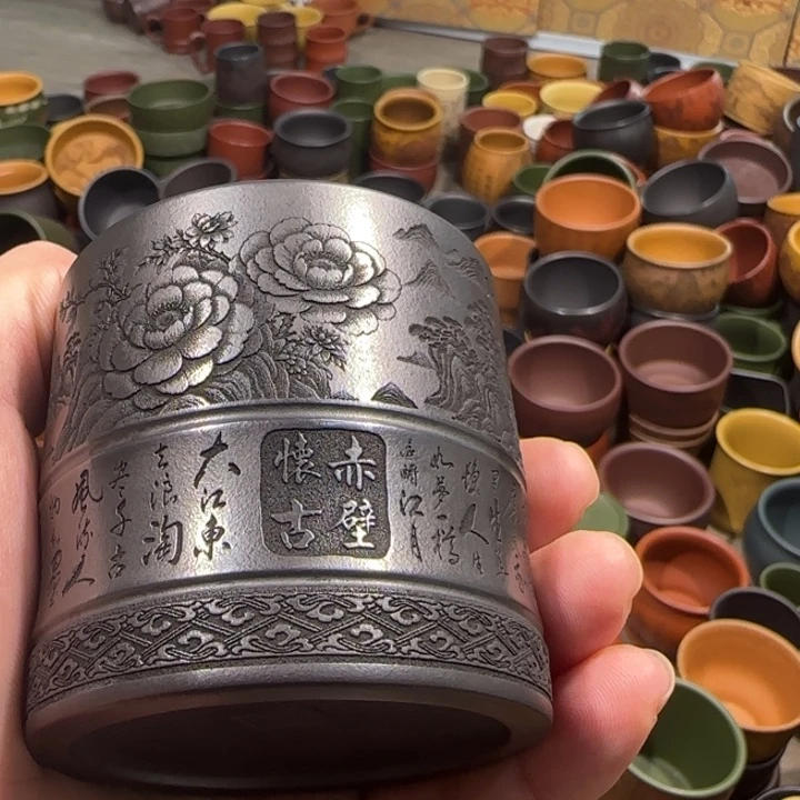 茶杯紫砂全手工制作工艺