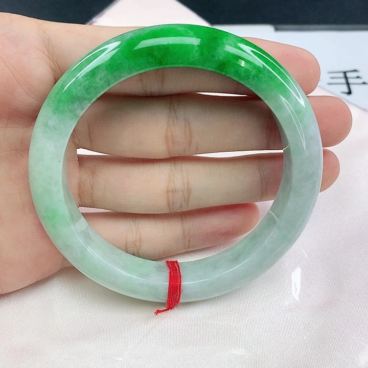 未镶嵌手镯翡翠圈63。0B043