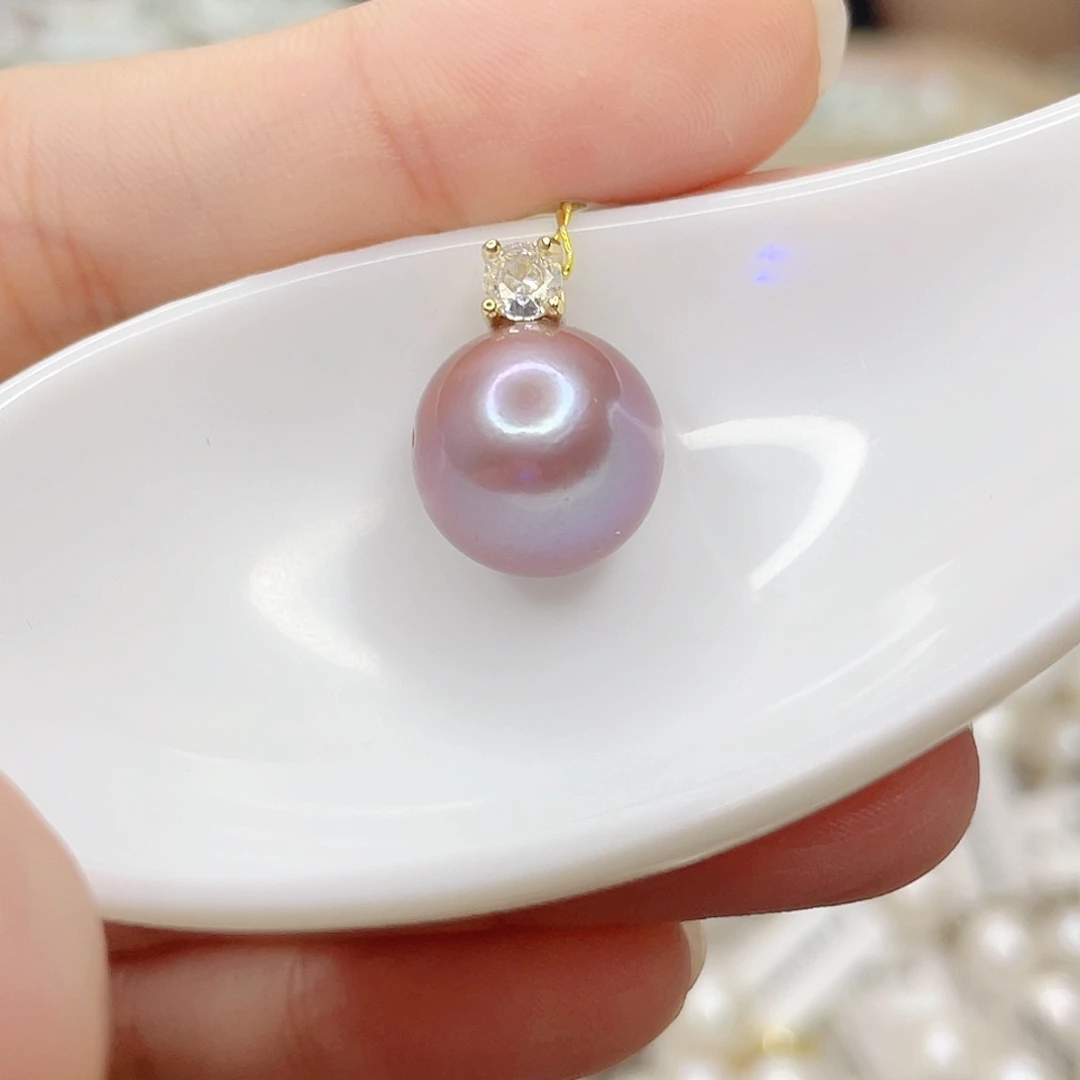 淡水珍珠未镶嵌吊坠(赠链)