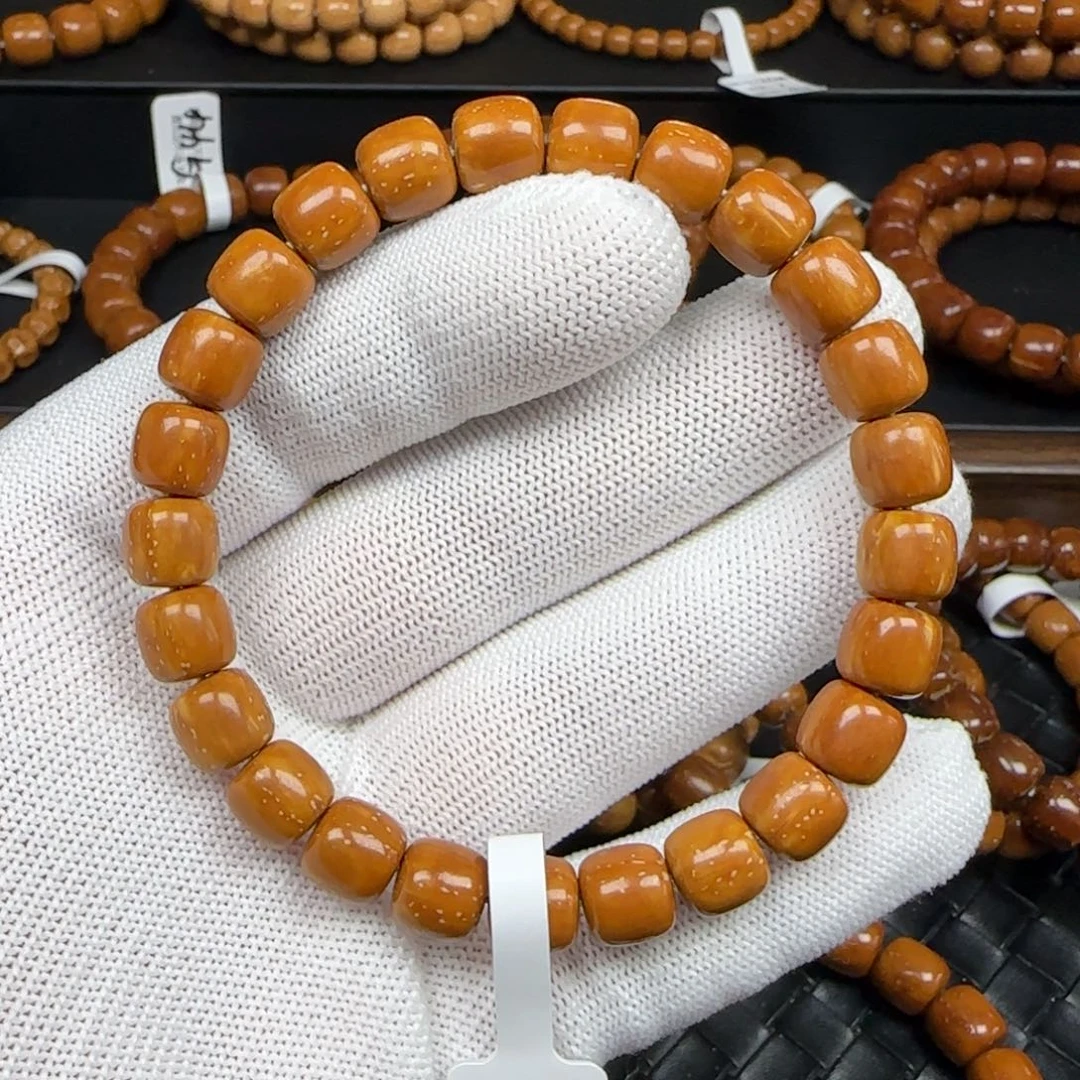 紫金鼠手串8.9mm实心老型（黄金甲）清仓福利229