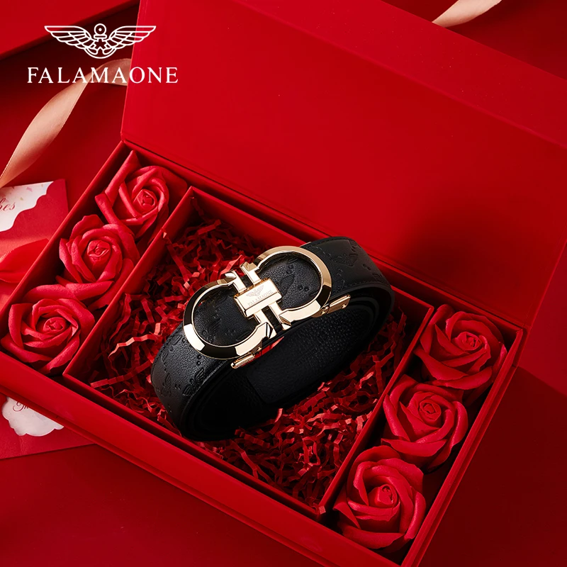【生日礼物】法莱阿玛尼皮带男真皮高档男士腰带新款2025爆款送男友