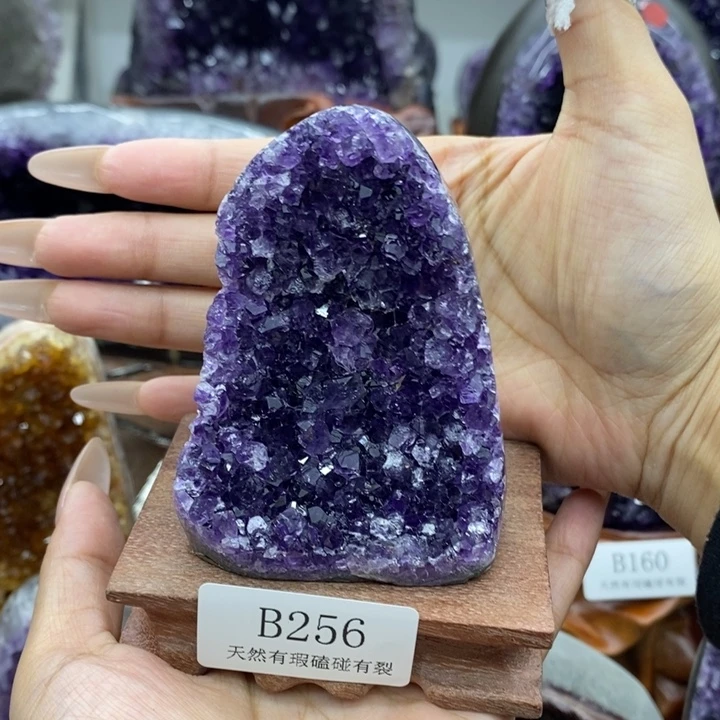 大型摆件（非配饰）未镶嵌紫晶