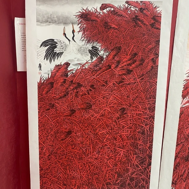 李老师四尺芦苇入册同款