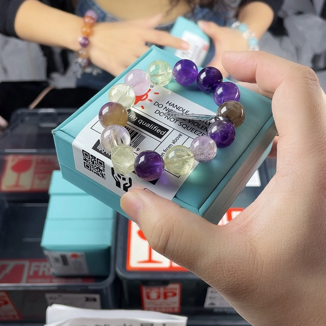 银S925镶嵌水晶手链