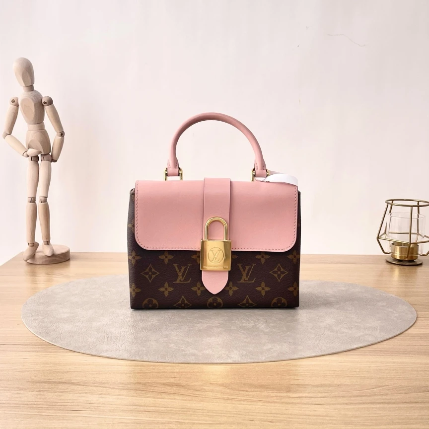 95新 LouisVuitton/路易威登 锁头包/单肩包/2712