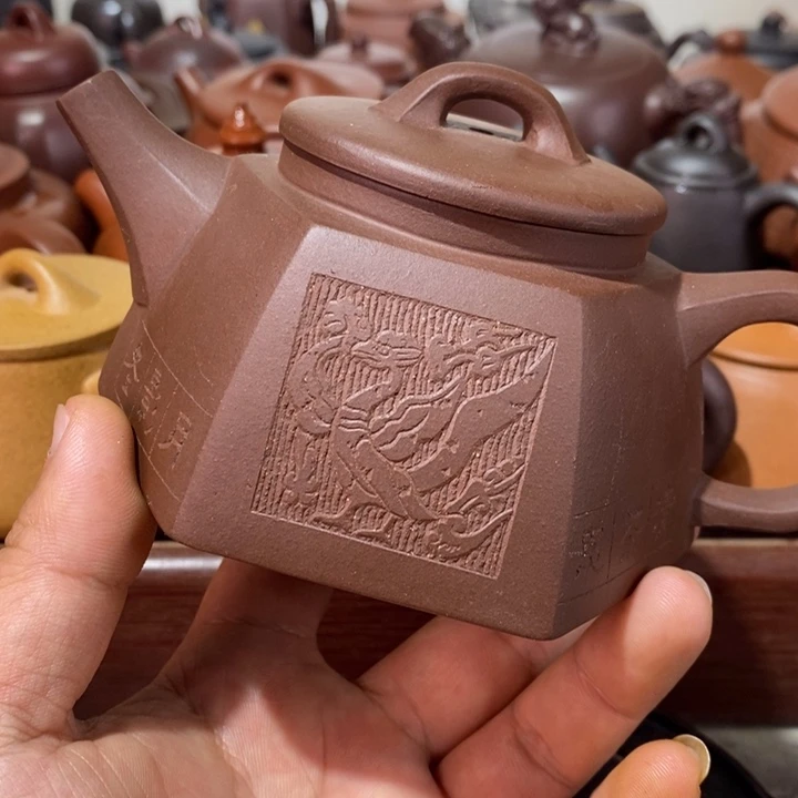 紫砂茶壶微瑕处理