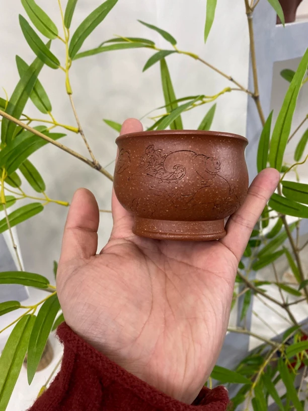 《上善若水》红降坡马蹄杯150cc