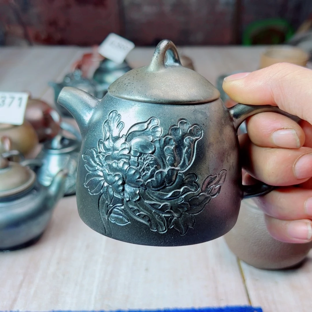 紫泥壶柴烧坭兴陶