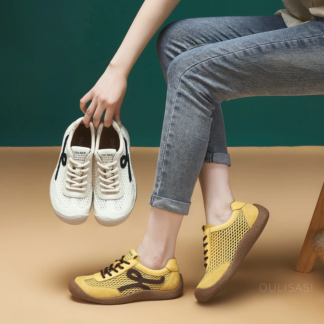 | 西江月-透气版 | 3公分 真皮新款原创时尚百搭透气女鞋601