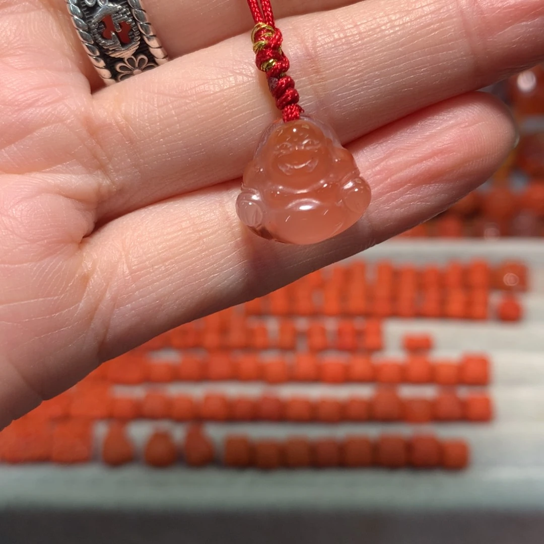 【闪购商品】未镶嵌佛挂件南红玛瑙