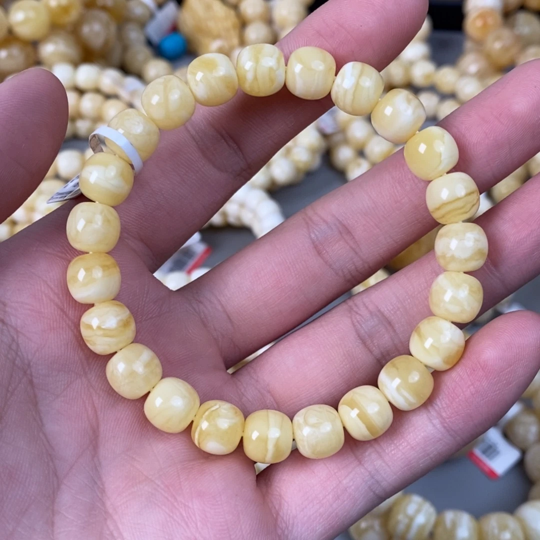 琥珀未镶嵌珠宝奇石9.5mm