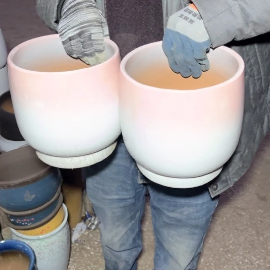 红陶口19高21瑕疵