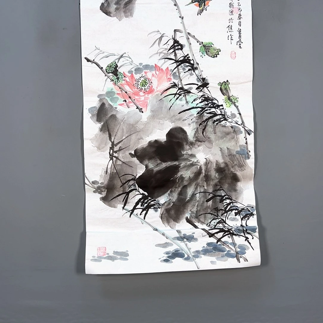 国画389 花鸟和蝴蝶在这里