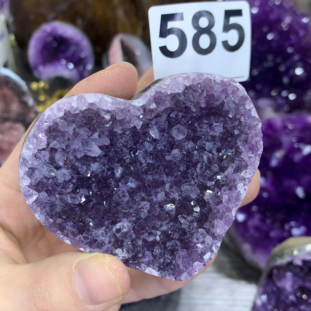 紫晶珠宝半成品未镶嵌585