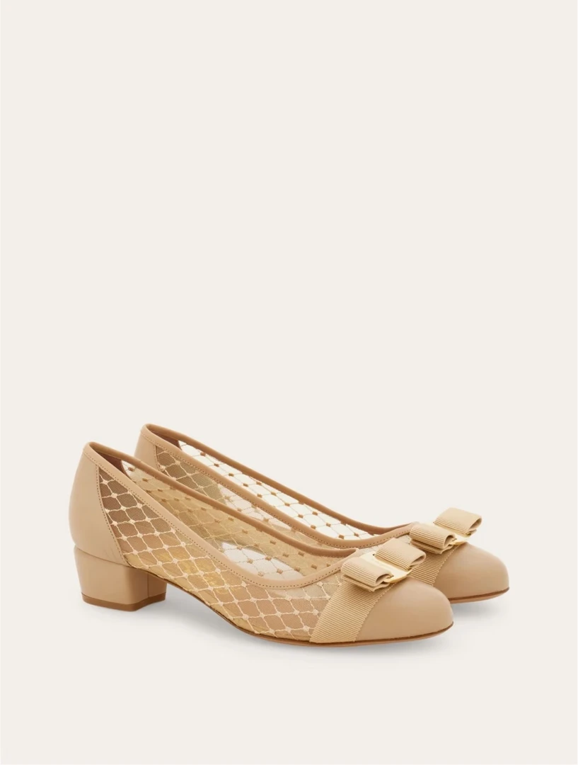 【J镂空】2025经典舒适气质百搭透气女单鞋时尚女士夏季