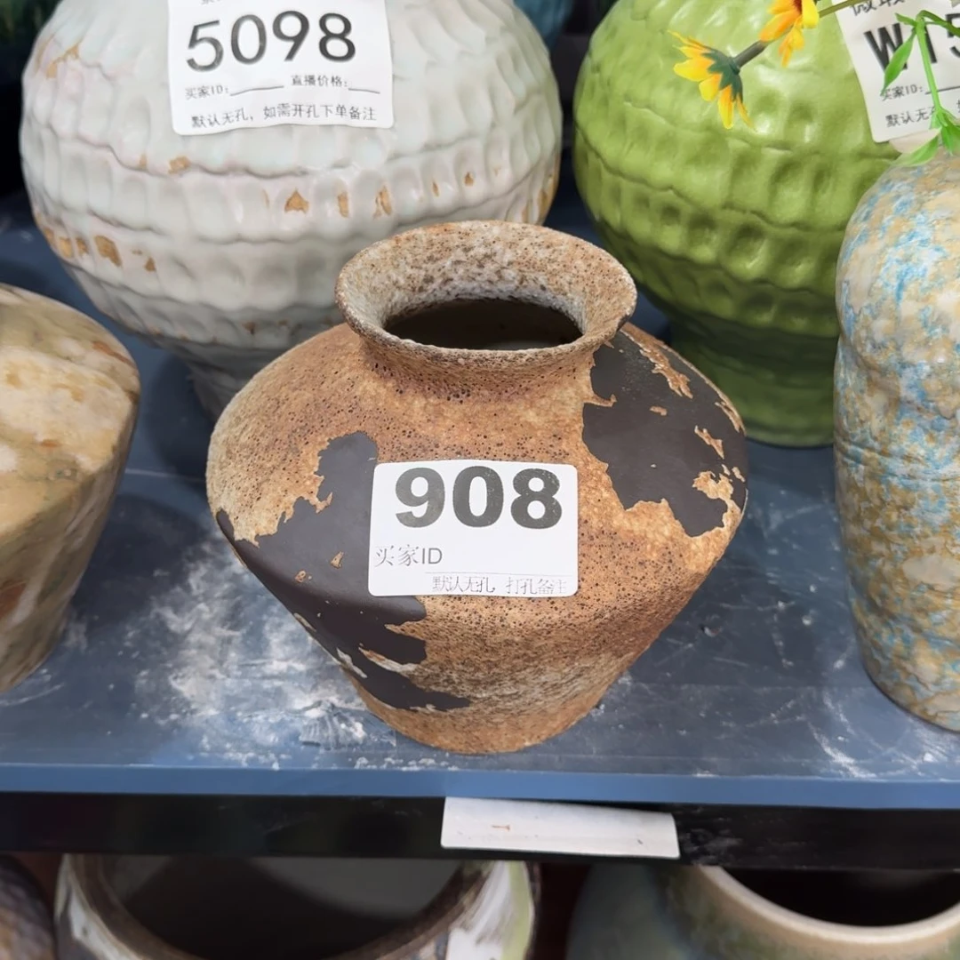 花瓶默认无孔口6高17编码908