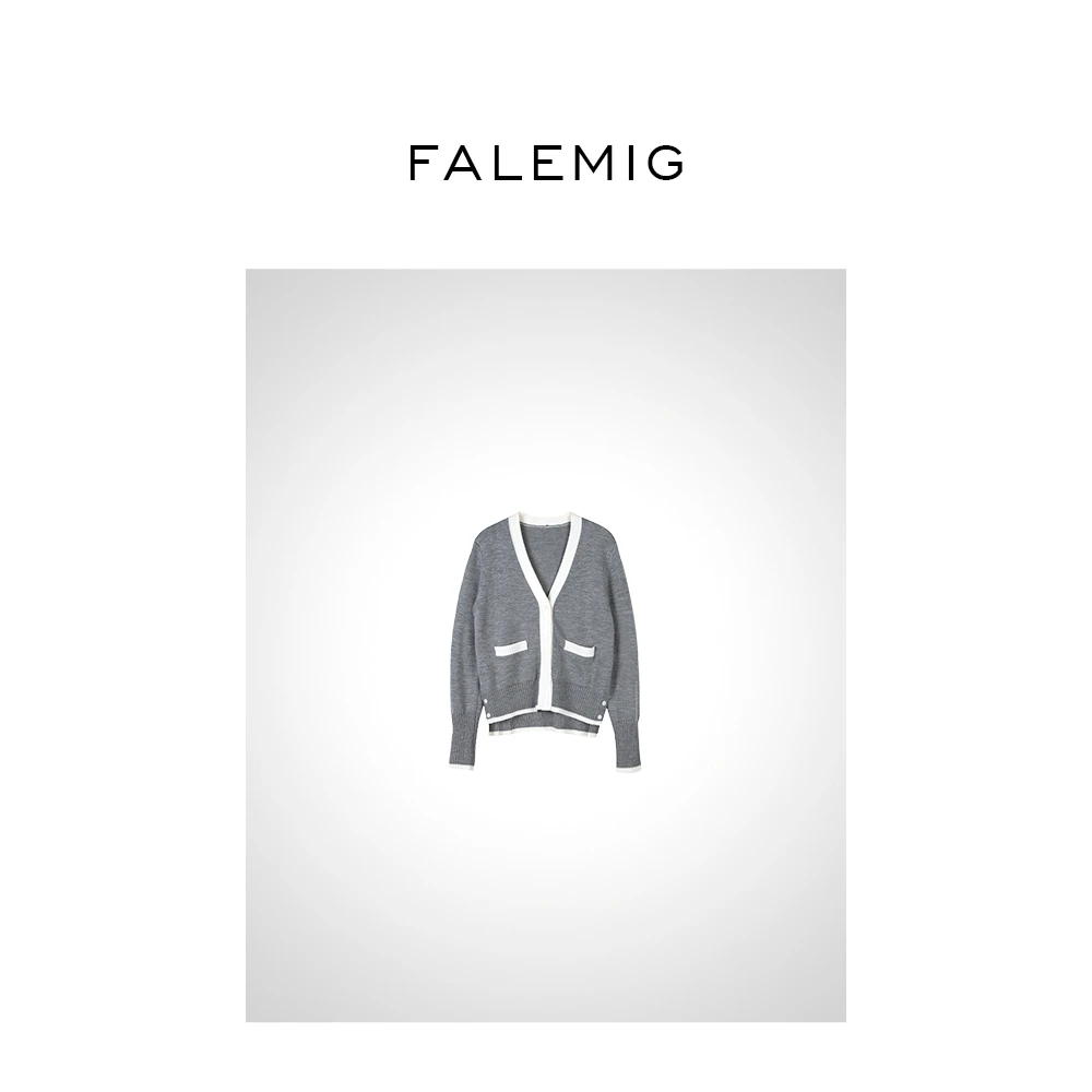 法拉鸣哥新款时尚女装针织开衫 HL332Z