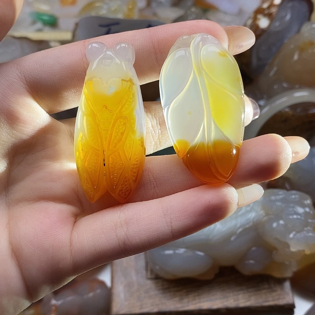 玛瑙/玉髓未镶嵌颈饰