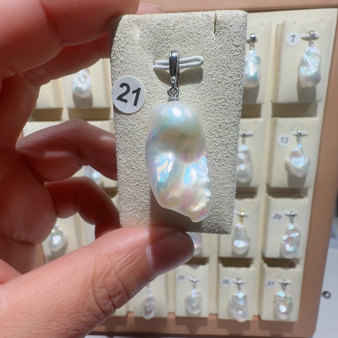 合金颈饰淡水珍珠