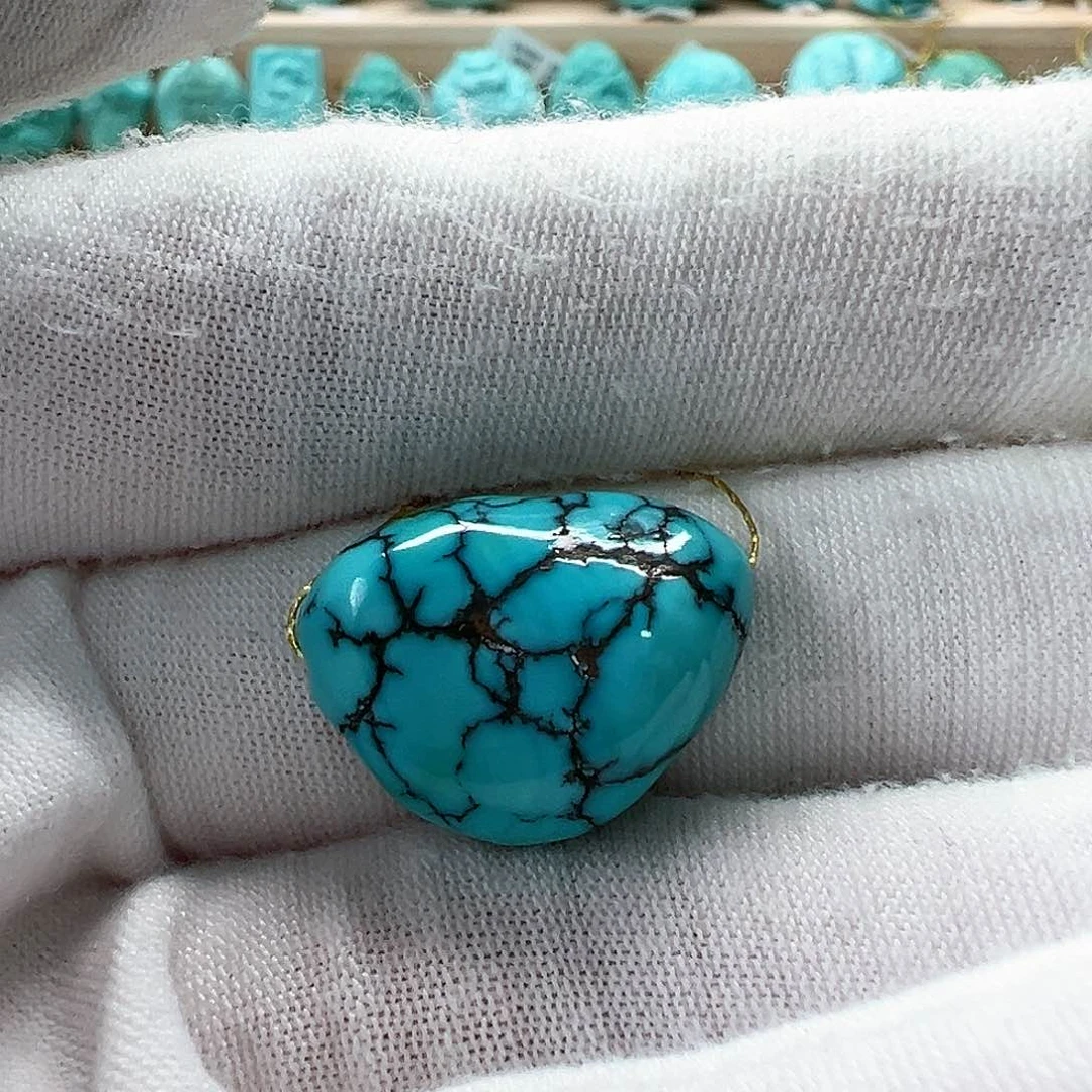 未镶嵌绿松石随形 15.2mm