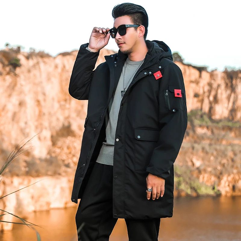 大码男士秋冬季上衣胖子加肥加大胖子宽松休闲棉服加绒卫衣