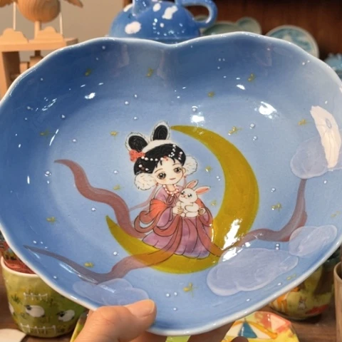 炉景德镇釉下手绘陶瓷