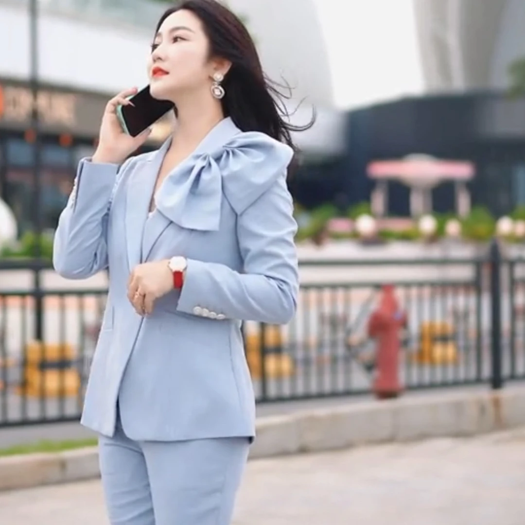 臻韩美高定雾霾蓝七夕福利爆款