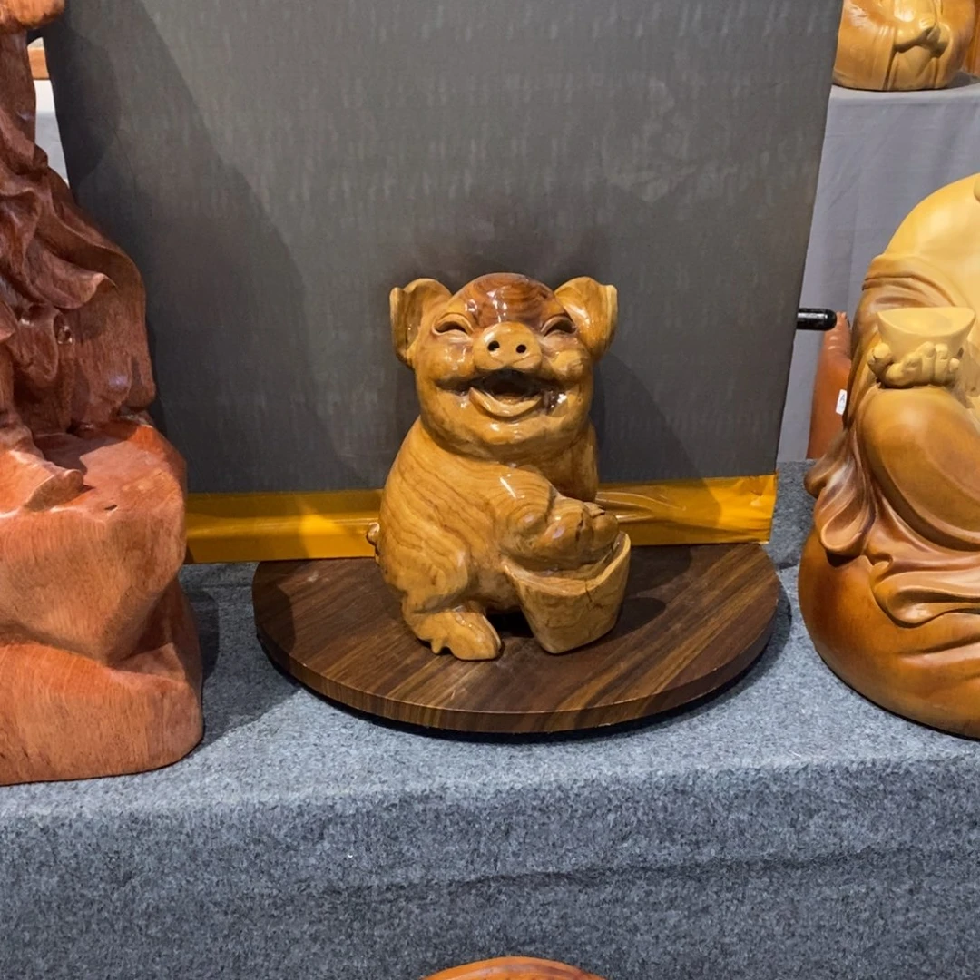 香樟木班**哥木制工艺品