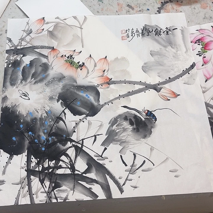 姜奇老师花鸟作品